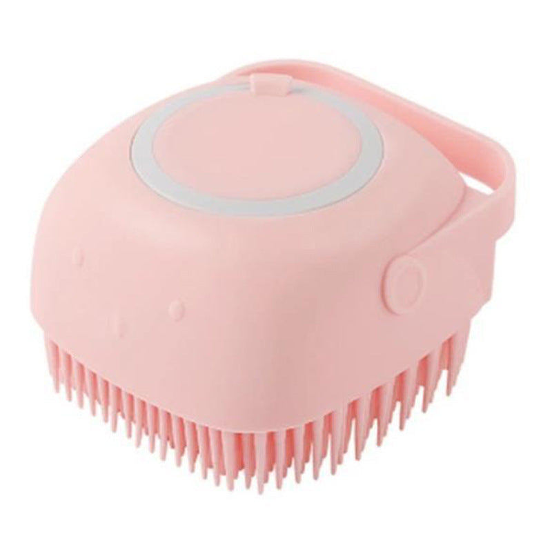 π§΄πΆ 2-in-1 Silicone Pet Bath & Massage Brush β Shampoo Dispenser Built-In!
