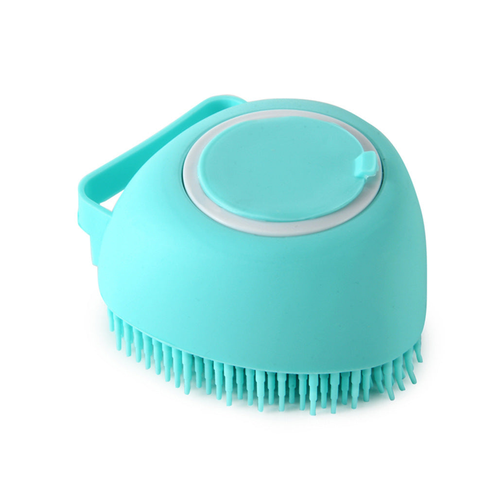 π§΄πΆ 2-in-1 Silicone Pet Bath & Massage Brush β Shampoo Dispenser Built-In!