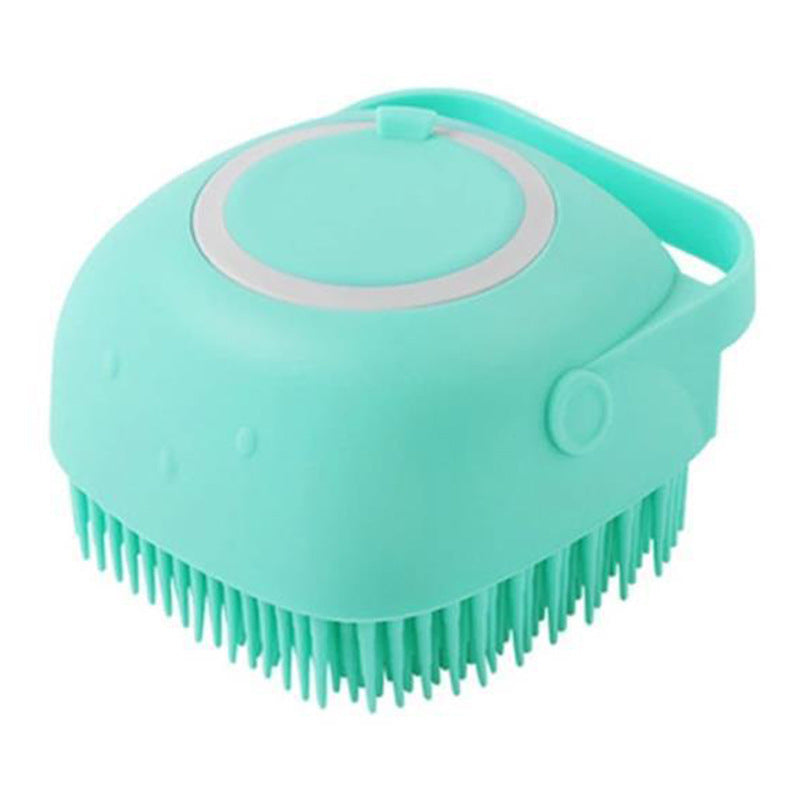 π§΄πΆ 2-in-1 Silicone Pet Bath & Massage Brush β Shampoo Dispenser Built-In!