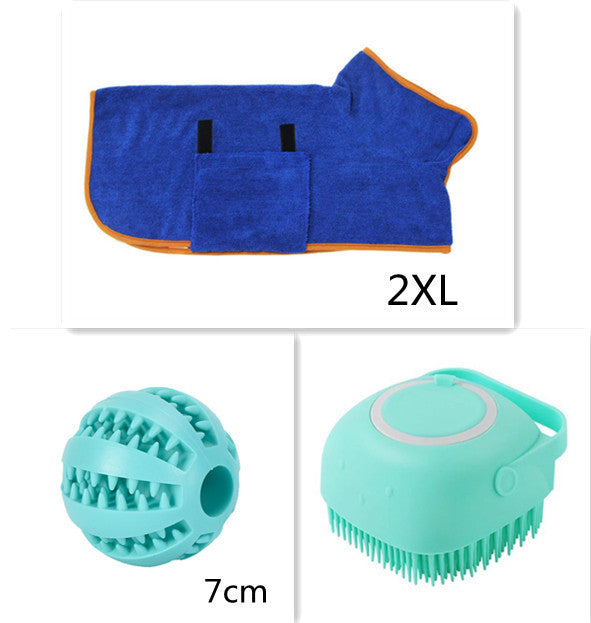 π§΄πΆ 2-in-1 Silicone Pet Bath & Massage Brush β Shampoo Dispenser Built-In!