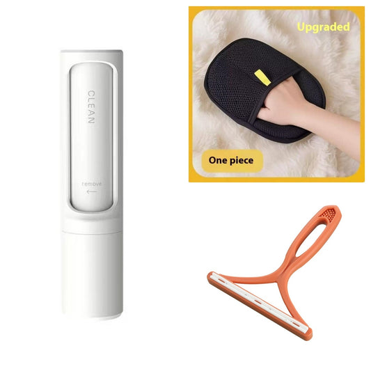 🧼✨ Reusable Pet Hair Remover Brush – Self-Cleaning & Portable!